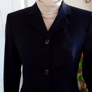 DEVON-AIRE FINE RIDING ATTIRE Nvy Wool Blend Riding Jacket Size 08R